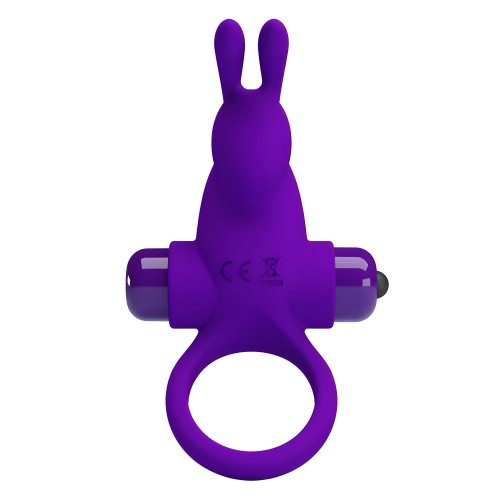 Anillo Vibrador Pretty Love Para Pene Morado