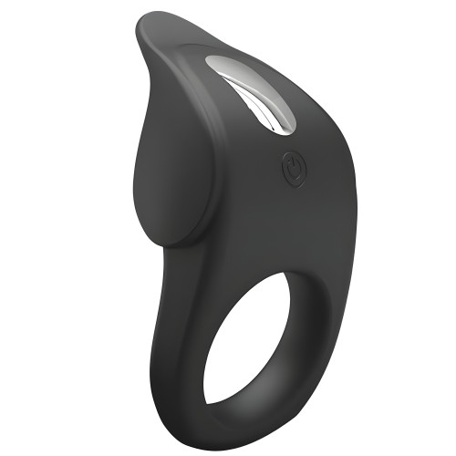 Pretty Love Susanna Vibrating Ring for Penis Black