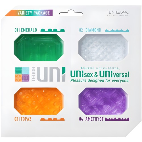 Tenga - Uni Variety Masturbator Dedal Pack 4 Uds