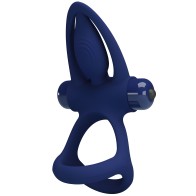 Pretty Love Male Double Ring - Ultimate Pleasure