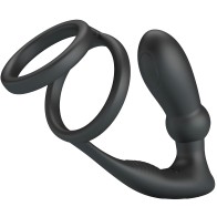 Emoni Anillo Pene + Plug Anal