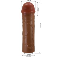 Pretty Love - Nile Funda Para Pene Con Extensión De 2.5 Cm Mulato