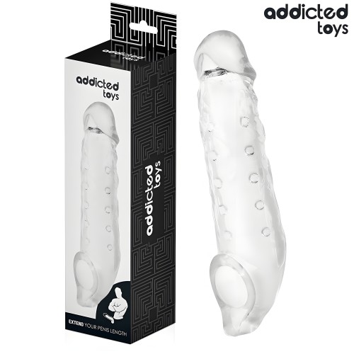 Addicted Toys Transparent Penis Sleeve Size M
