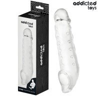 Addicted Toys Transparent Penis Sleeve Size M
