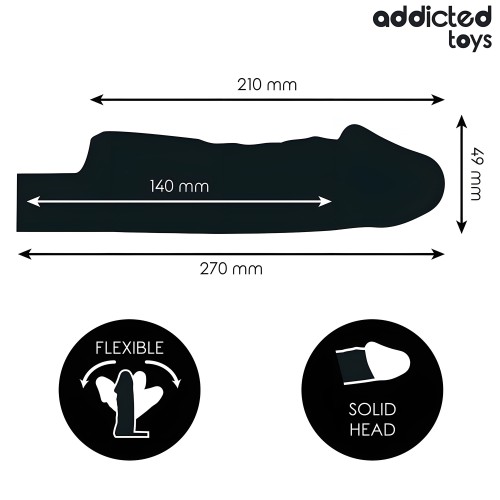Addicted Toys Transparent Penis Sleeve Size M