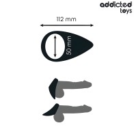 Teardrop-Shaped Cockring for Men, Addicted Toys