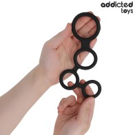 Anillo Para Hombres Pene Con Divisores Para Testículos de Addicted Toys