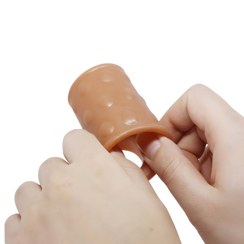 Funda Para Pene Con Plug Anal Natural