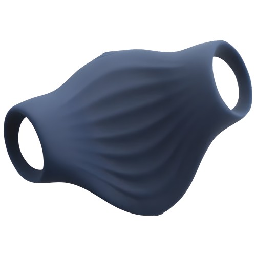 Rocks-Off Palm Vibrating Masturbator Blue