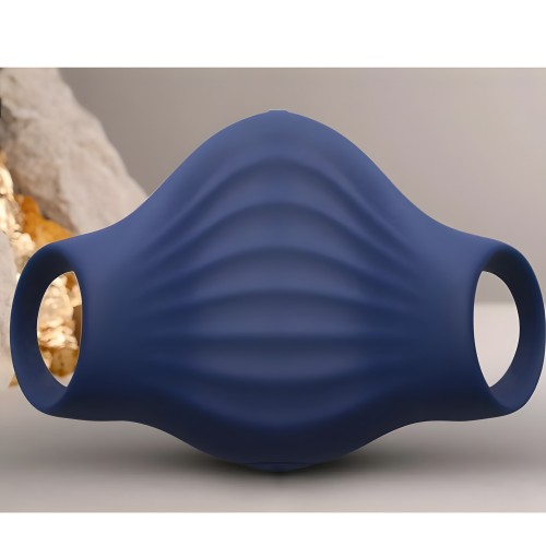 Rocks-Off Palm Masturbador Vibrador Azul