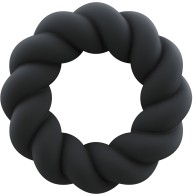 Rocks- Off - Twist Anillo Masturbador Silicona Negro