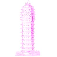Baile Stimulating Points Penis Sleeve Pink 14cm