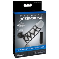 Fantasy X-tensions - Silicone Penis Sleeve with Vibrator