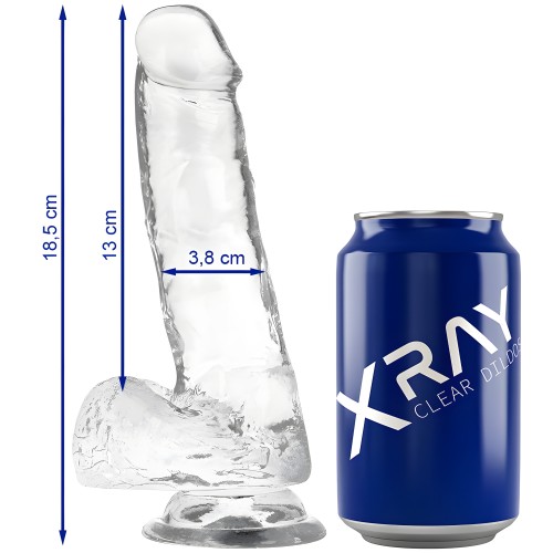 X Ray Clear Realistic Dildo