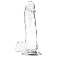 X Ray Clear Dildo Realista Transparente