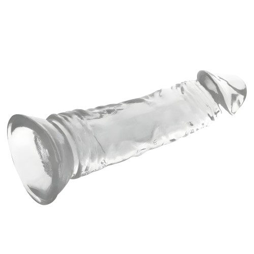 Dildo Transparente - 19 cm