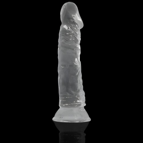 Dildo Transparente - 19 cm