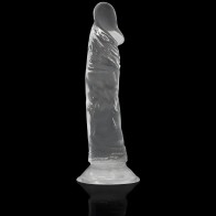Dildo Transparente - 19 cm