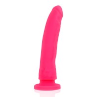 Delta Club - Dildo Realista Rosa Silicona Medica 20 Cm -o- 4 Cm