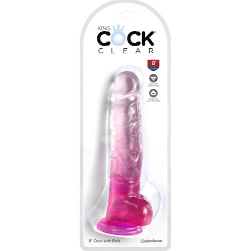 King Cock Pene Realístico Clear