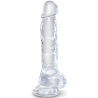 King Cock Clear Realistic Dildo
