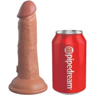 Dildo Realístico Silicona 15.2 Cm Caramelo