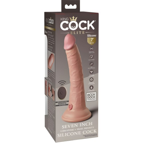 - élite Dildo Realístico Vibrador & Silicona Control Remoto 17.8 Cm