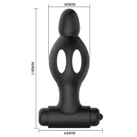 Mr Play Silicone Vibrating Plug