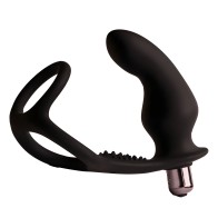 Rocks-Off Ro-Zen Pro Anal Plug with Vibrating Ring for Men
