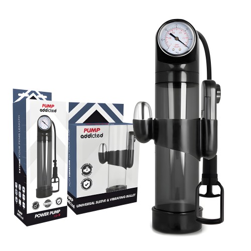 Erection Pump RX9 with Vibrator - Pump Addicted