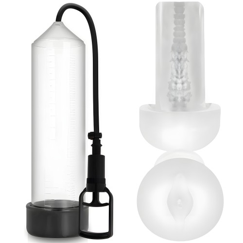 Bomba Erección RX7 Transparente Pump Addicted