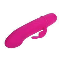 Pretty Love Flirtation Vibrador Con Rabbit Caesar - Lila Elegante