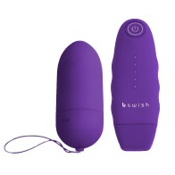 Bnaughty Unleashed Classic Remote Control Vibrator - Lilac