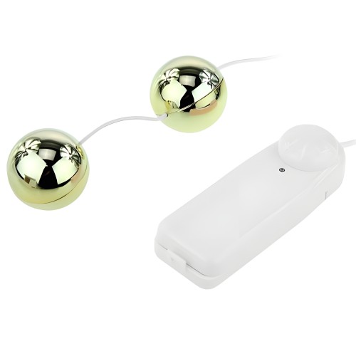 Golden Vibrating Kegel Balls | Baile Stimulating