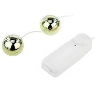 Golden Vibrating Kegel Balls | Baile Stimulating
