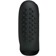 Pretty Love - Flirtation Vibrating Finger Sleeve Black