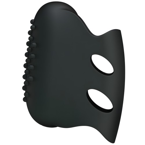 Pretty Love - Flirtation Vibrating Finger Sleeve Black