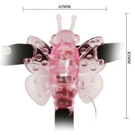 Baile Adjustable Harness with Butterfly Vibrator
