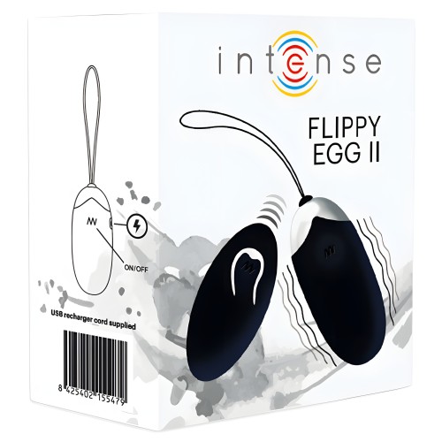 Intense - Flippy Ii Huevo Recargable Remoto Negro