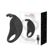 Moressa - Brad Premium Rechargeable Silicone Ring Black