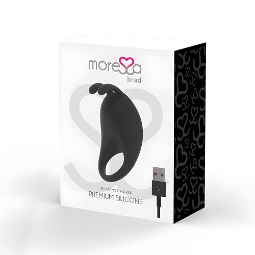 Moressa - Brad Premium Silicone Recargable Negro