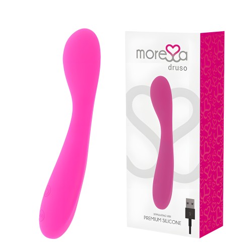 - Druso Masajeador Duo Punto G Y Suero Pelvico Premium Silicone Recargable
