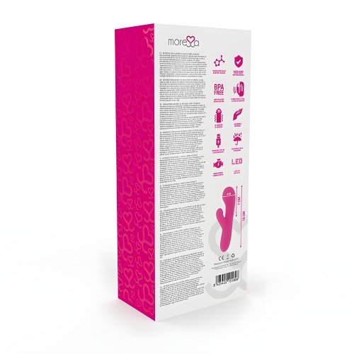 - Jerry Clip Vibrador Punto G Y Clitoris Premium Silicone Recargable