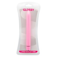 Glossy Slim Vibrator Pink