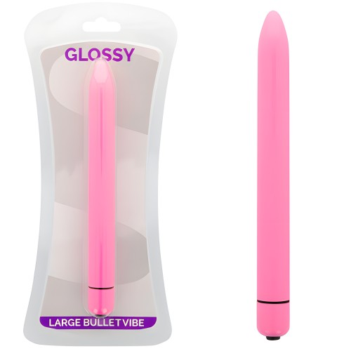 Glossy Slim Intense Pink Vibrator