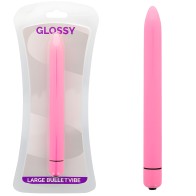 Glossy Slim Intense Pink Vibrator
