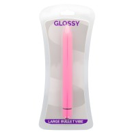 Glossy Slim Intense Pink Vibrator