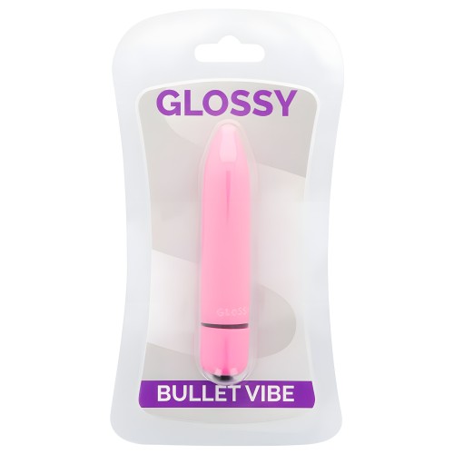 Vibrador Rosa Intenso Glossy