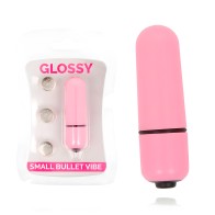 Glossy Small Pink Bullet Vibrator