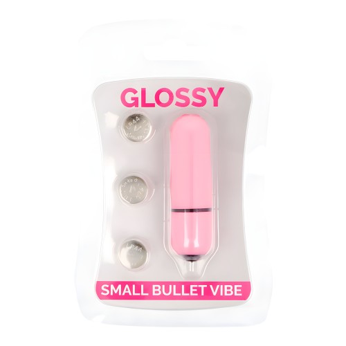 Glossy Small Pink Bullet Vibrator
